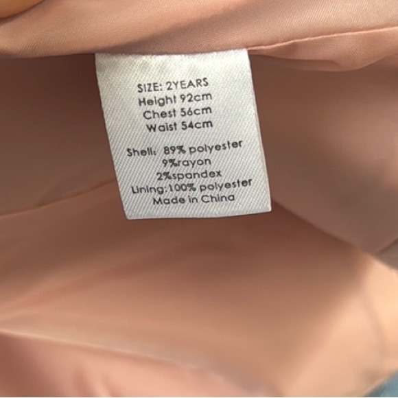 Pink Pea Coat with Peter Pan Collar and A-line Silhouette - Picture 5 of 5